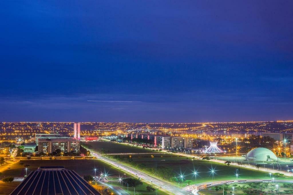 Apartament Ed Saint Moritz, Flat Com Garagem 02, Shn No Coracao De Brasília Zewnętrze zdjęcie